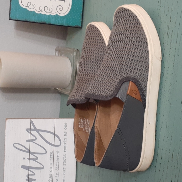 OKULAI SLIP ON MESH SHOES SZ 8 - Picture 2 of 6
